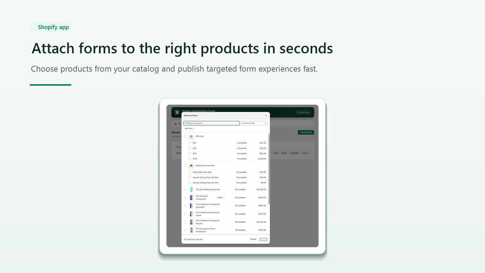 Arvo ‑ Custom Product Forms screenshot 3