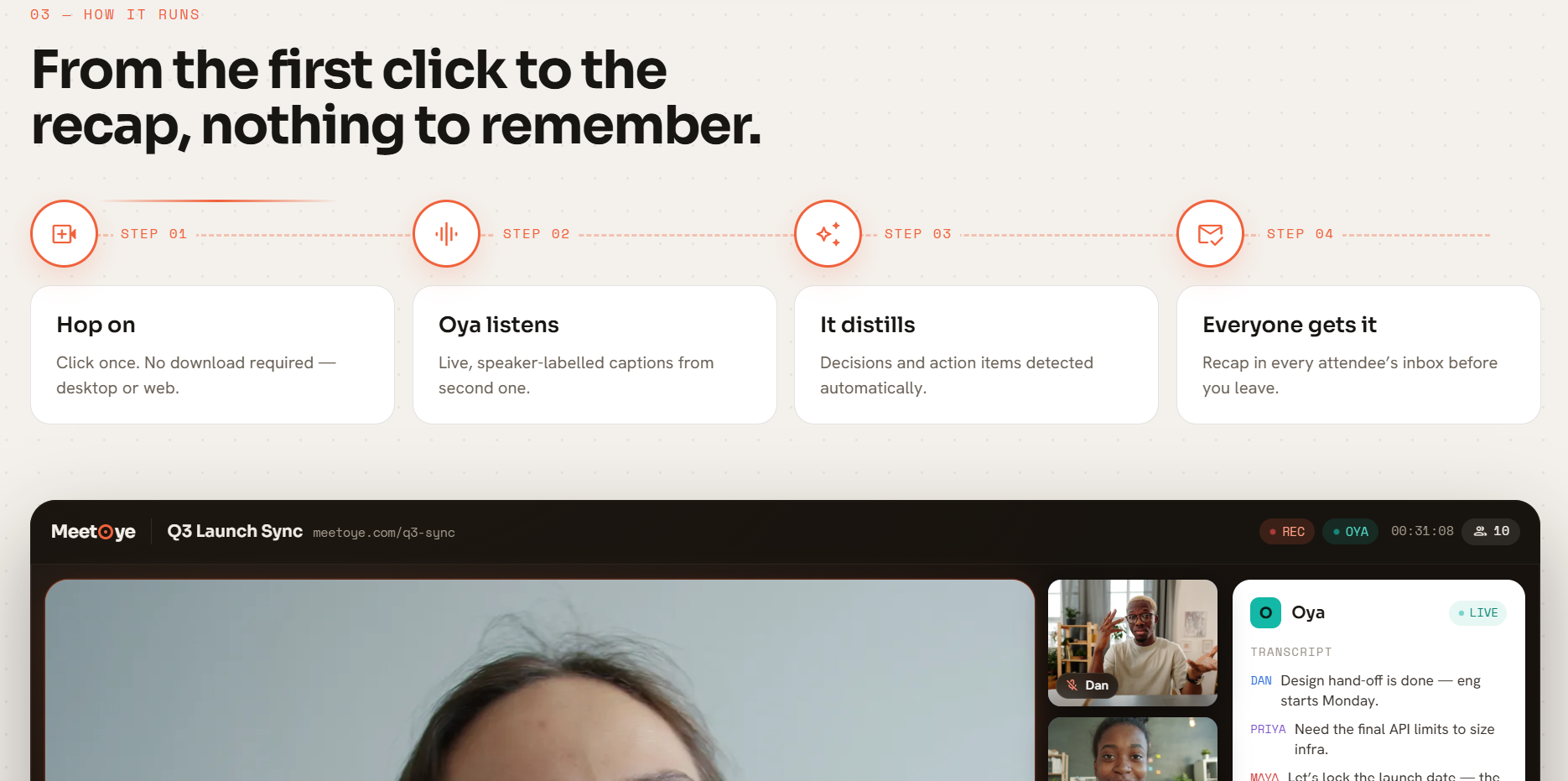 MeetOye screenshot 4