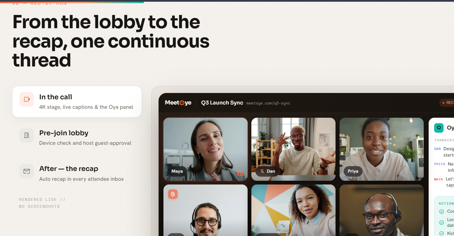 MeetOye screenshot 3