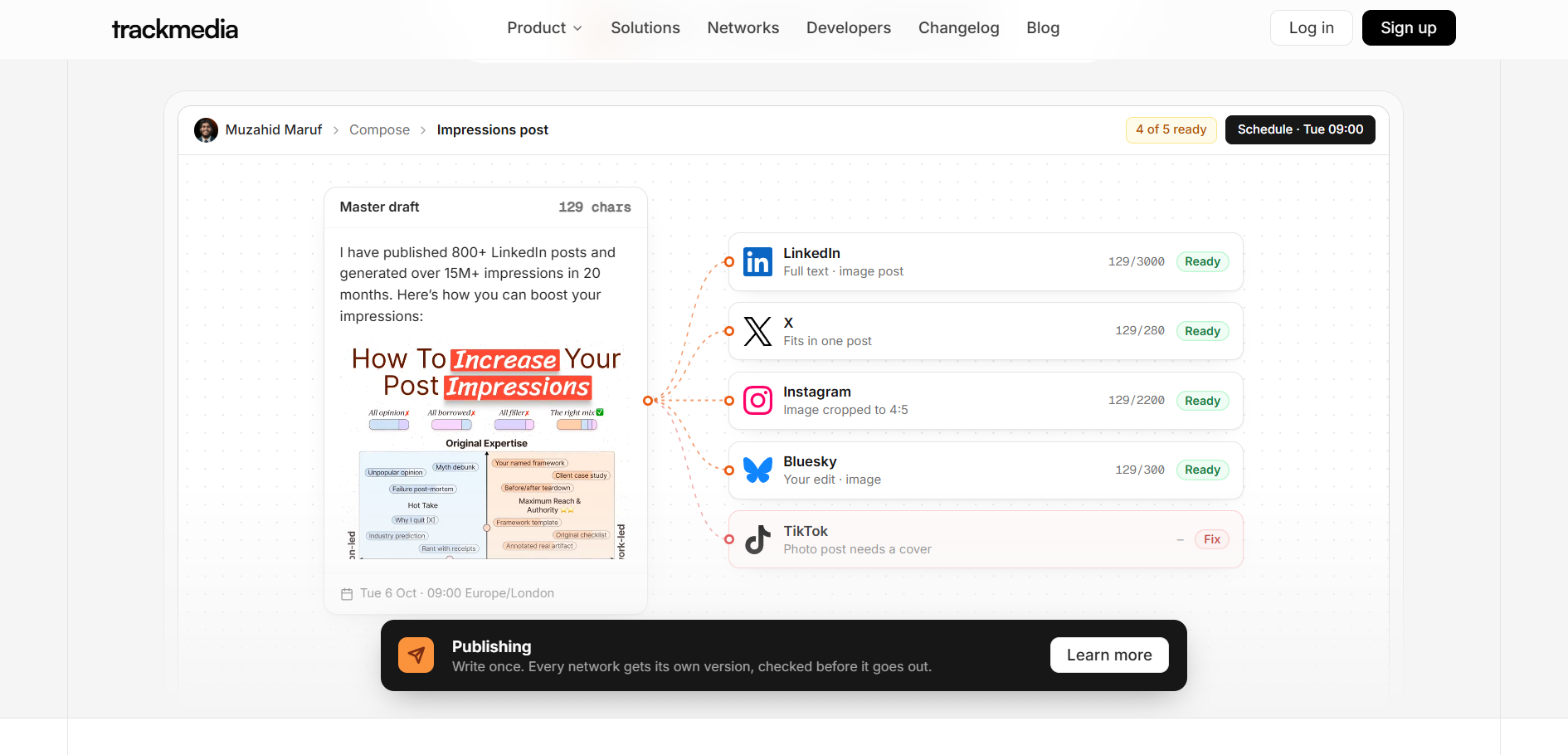 TrackMedia screenshot 1