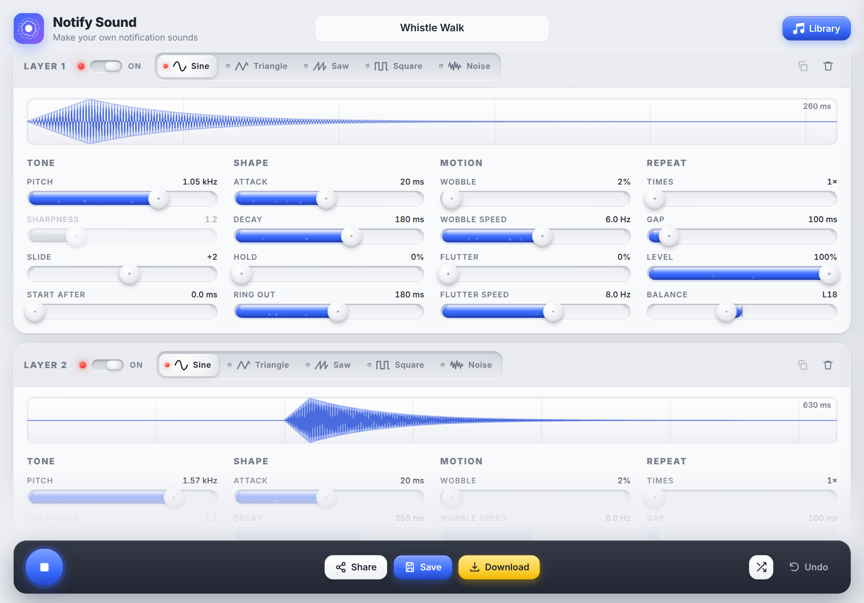 Notify Sound screenshot 4