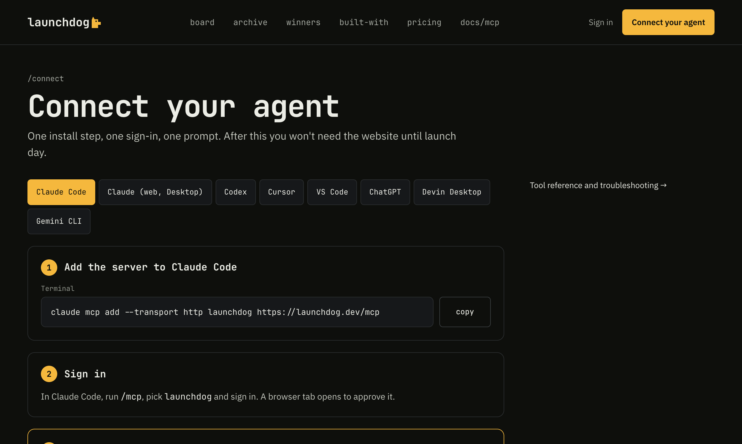 Launchdog screenshot 2