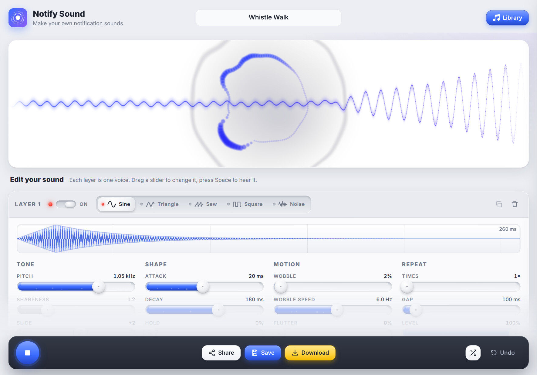 Notify Sound screenshot 2